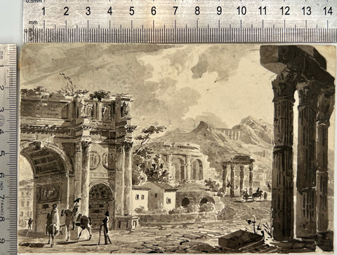 Ferdinand BOURJOT (1768-1838) Capriccio