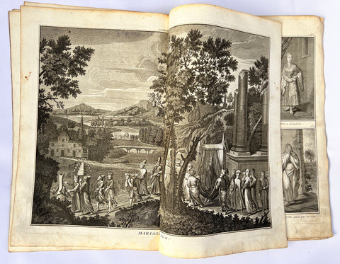 45 original 18th century Middle East prints