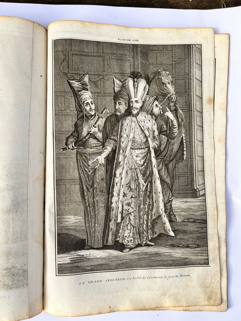 45 original 18th century Middle East prints