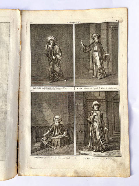 45 original 18th century Middle East prints