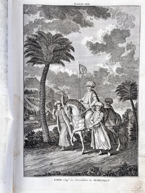 45 original 18th century Middle East prints