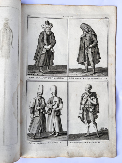 45 original 18th century Middle East prints