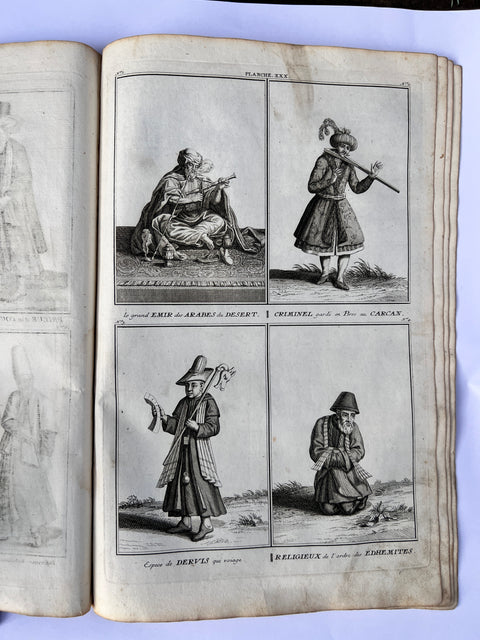 45 original 18th century Middle East prints