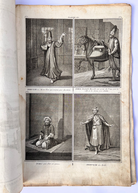 45 original 18th century Middle East prints