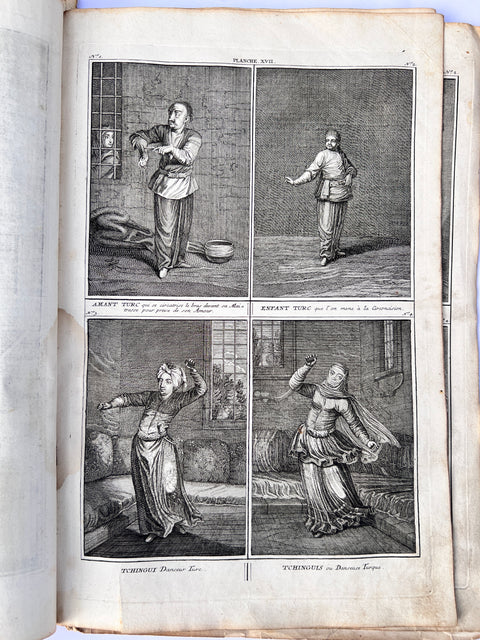 45 original 18th century Middle East prints
