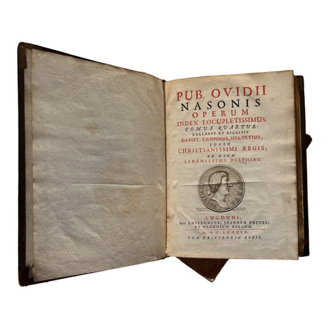 Publius Ovidii Nasonis Operum. 4-vol