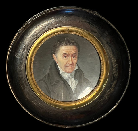 Pestalozzi, Johann Heinrich - miniature portrait