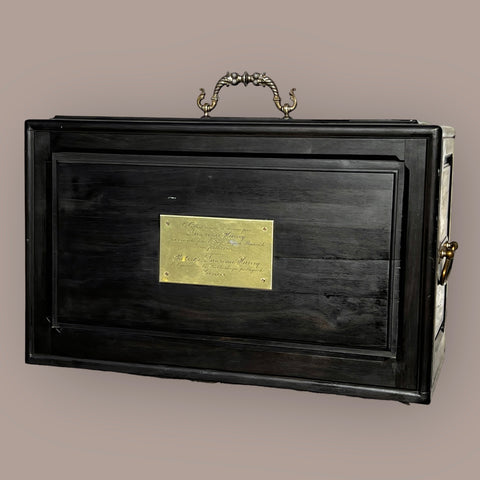 Thomas Harvey's Journal Ebony Box