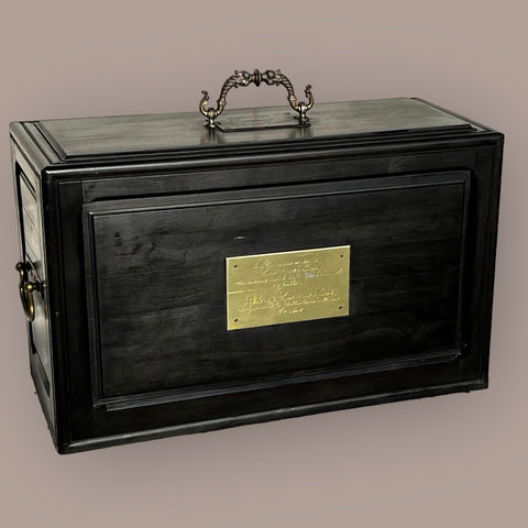 Thomas Harvey's Journal Ebony Box