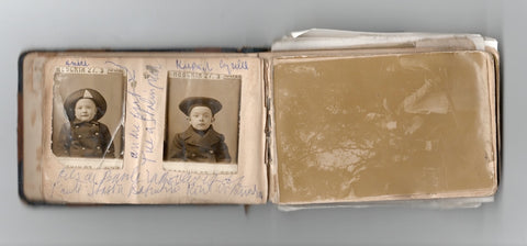 Photo album containing pictures of the Bagration familly