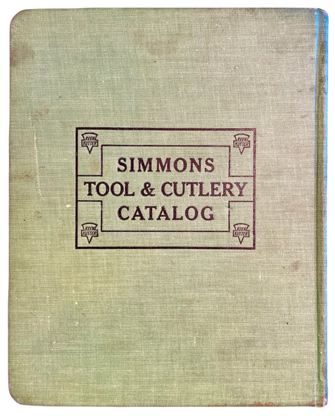 1910 E.C. SIMMONS KEEN KUTTER COMPLETE CATALOGUE