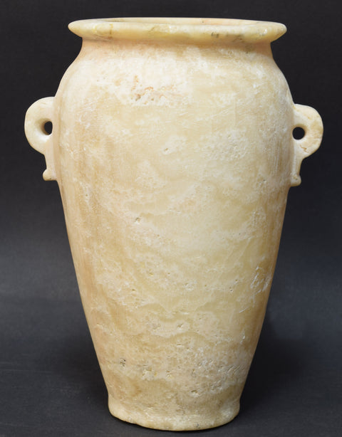 A LARGE EGYPTIAN ALABASTER JAR ROMAN PERIOD - appleboutique-com