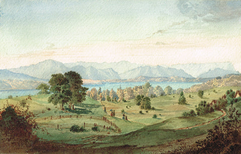 STARNBERGER SEE ( View of the Starnberg Lake)