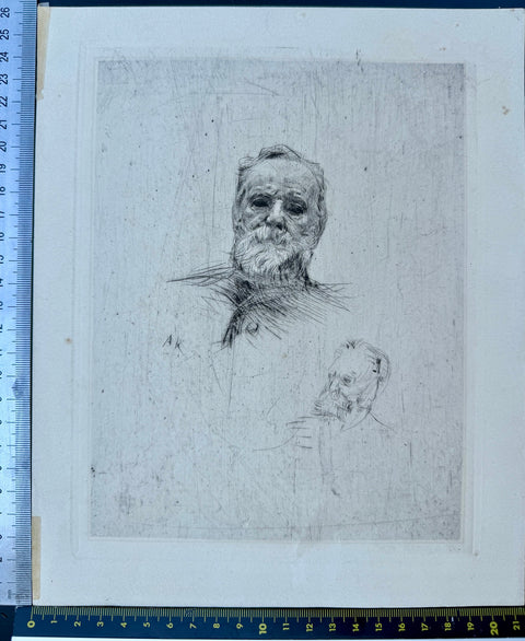 AUGUSTE RODIN  Portrait de Victor Hugo