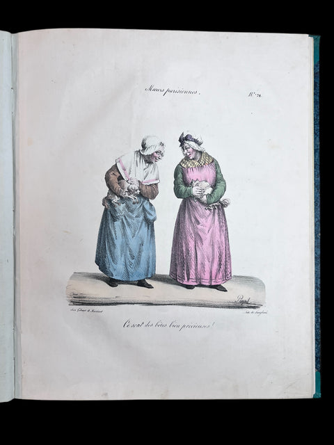 Collection of Hand-Coloured Lithographs