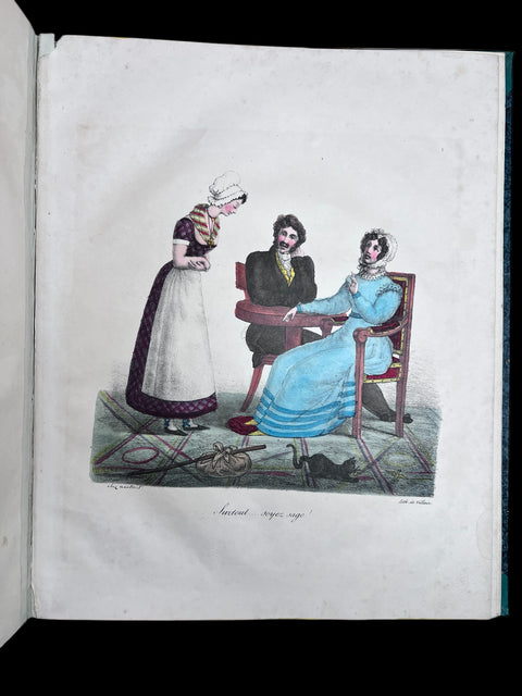 Collection of Hand-Coloured Lithographs