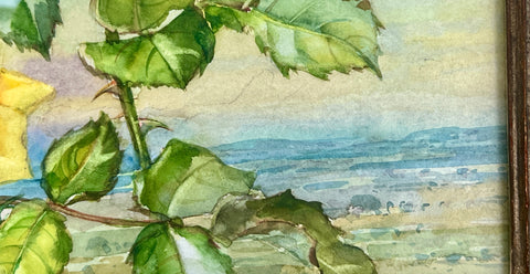 Andrey Avinoff Roses and Butterflies