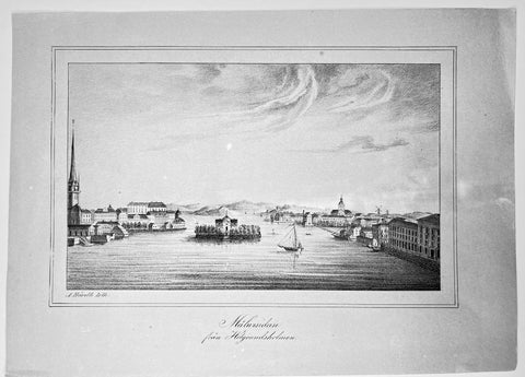 Adolf HARDH 6 views of Stockholm