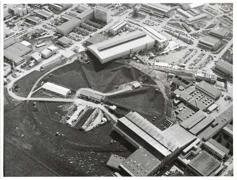 CERN  Aerial view proton synchrotron