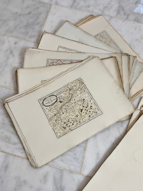 Antique Maps by Franz Johann Joseph von Reilly