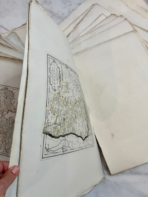 Antique Maps by Franz Johann Joseph von Reilly