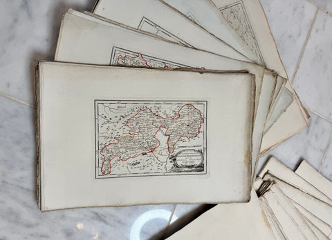 Antique Maps by Franz Johann Joseph von Reilly
