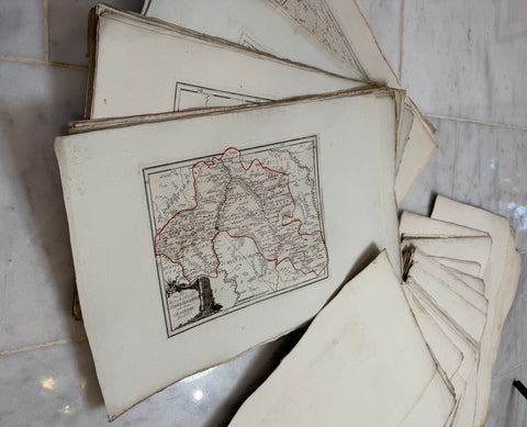 Antique Maps by Franz Johann Joseph von Reilly