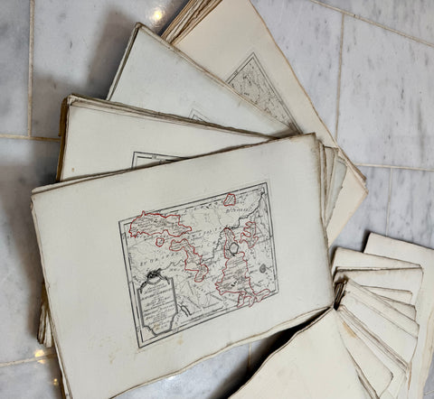 Antique Maps by Franz Johann Joseph von Reilly