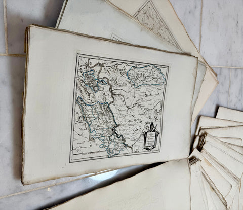 Antique Maps by Franz Johann Joseph von Reilly