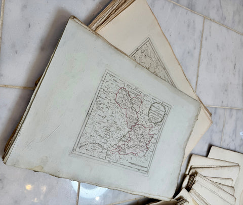 Antique Maps by Franz Johann Joseph von Reilly