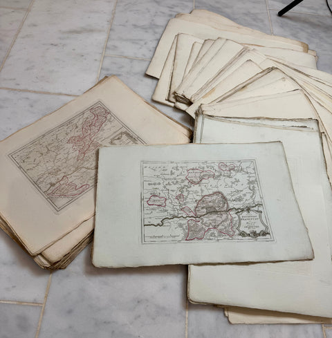 Antique Maps by Franz Johann Joseph von Reilly