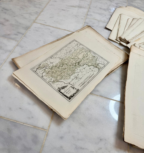 Antique Maps by Franz Johann Joseph von Reilly