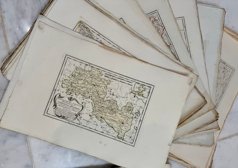 Antique Maps by Franz Johann Joseph von Reilly