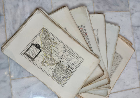 Antique Maps by Franz Johann Joseph von Reilly