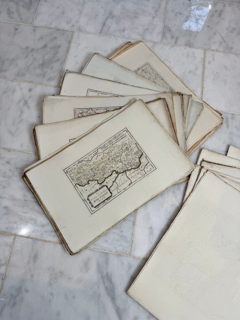 Antique Maps by Franz Johann Joseph von Reilly