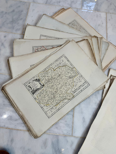 Antique Maps by Franz Johann Joseph von Reilly