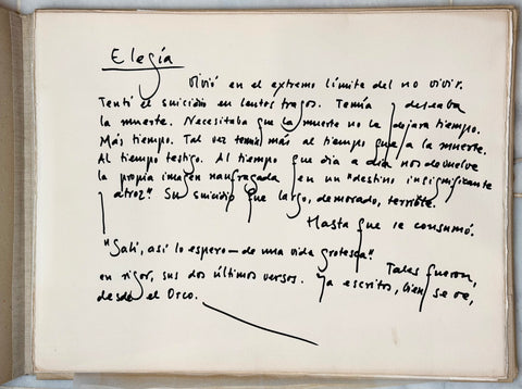 Antonio Tàpies  "El péndulo inmóvil"