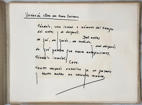Antonio Tàpies  "El péndulo inmóvil"