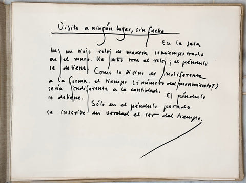 Antonio Tàpies  "El péndulo inmóvil"