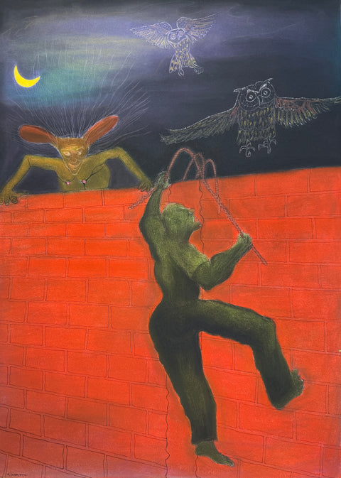 Ricardo Omar Ayon Pastel Drawings