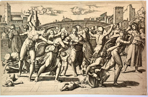 "Massacre of the Innocents" Marcantonio RAIMONDI