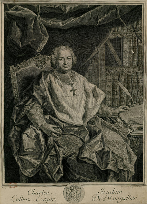 Rare print by Jacques Chereau