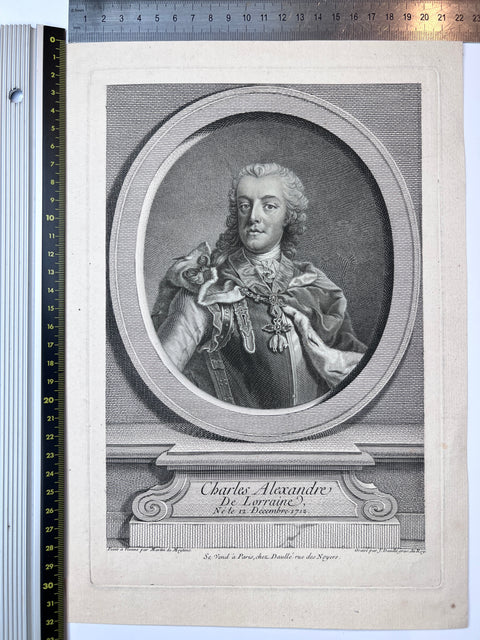 Charles Alexandre De Lorraine 1745