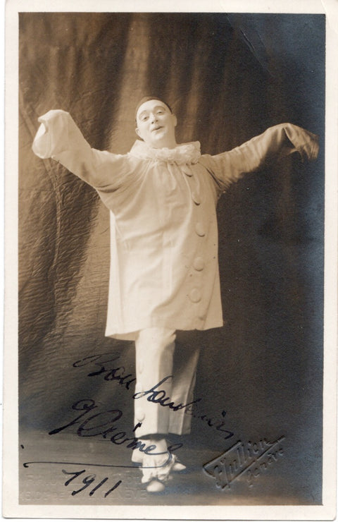 Cremel tenor Opera singer signed photo postcard