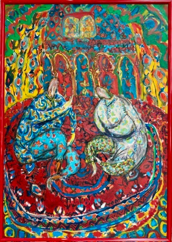 Abdeslam KARMADI orientalist painting