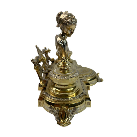 Encrier-inkwell Second Empire