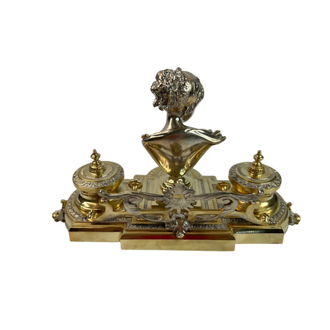 Encrier-inkwell Second Empire