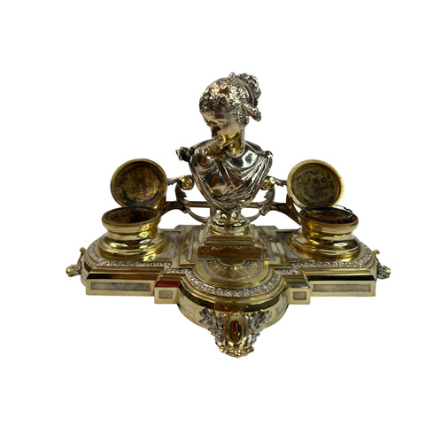 Encrier-inkwell Second Empire