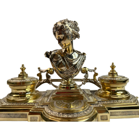 Encrier-inkwell Second Empire