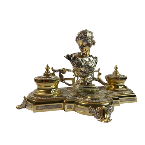 Encrier-inkwell Second Empire